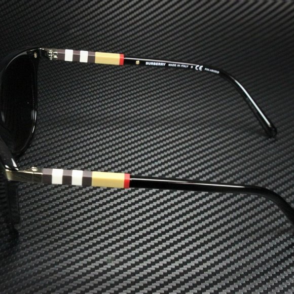 Burberry Black POLARIZED 57mm Sunglasses